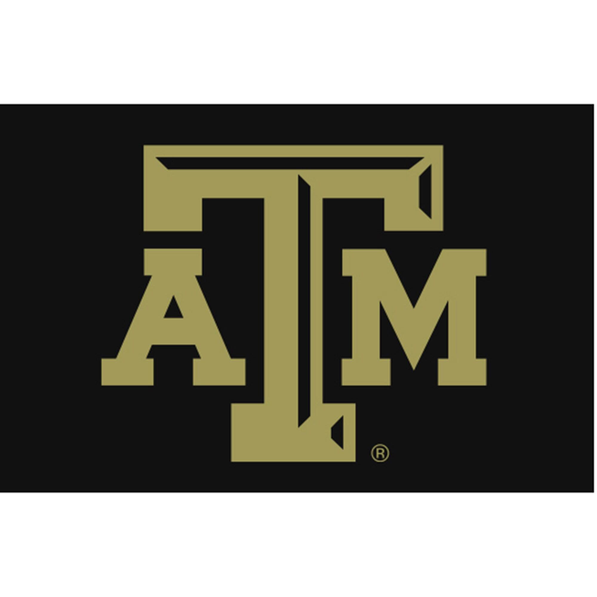 Alt View 1. Jardine - Black Texas A&M Aggies Captain's Chair with Cherry Arms - Black.