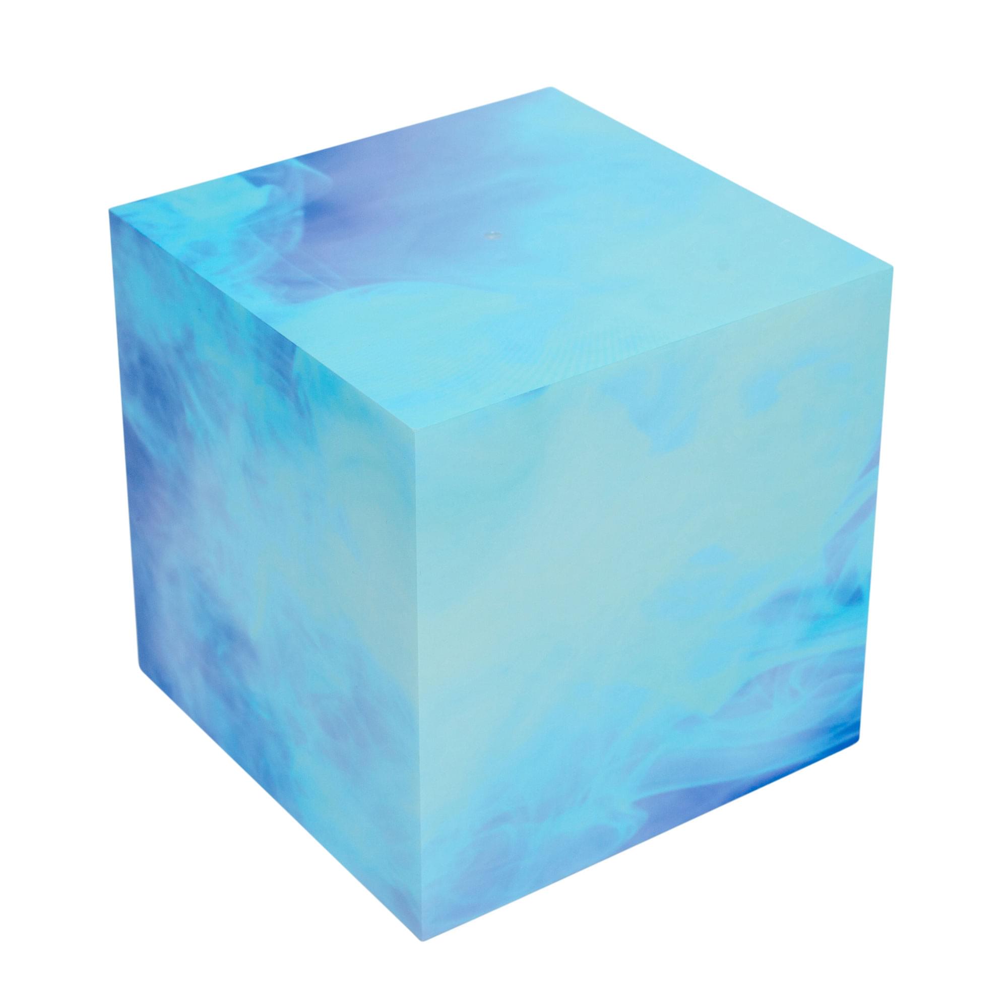 Ukonic - Marvel Studios Tesseract Cube 6-Inch Color-Changing LED Mood Light Replica - Blue