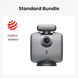 XbotGo - Chameleon 4K 60FPS AI Sports Camera with Auto-Tracking for Team Sports, Live Streaming, Smartphone Compatible - Lava Graphite