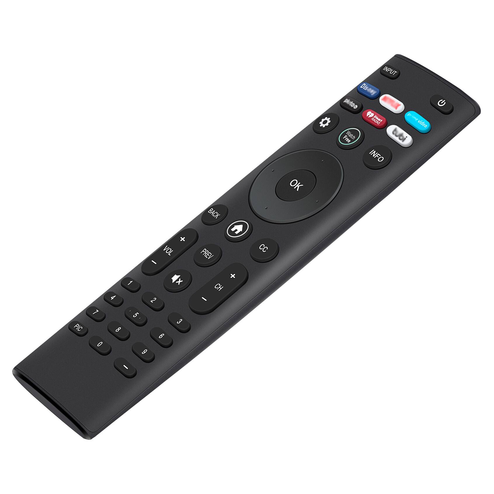 BACK OK INPUT Dis phrtoo F - videa Free Watch tubi INFO G PIC 7 0 + VOL - 1 x A 2 5 . 3 8 6 g PREV + CH - CC -