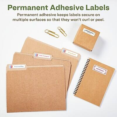Permanent Adhesive Labels

Permanent adhesive keeps labels secure on multiple surfaces so that they won't curl or peel.

PAPERCLIPS NOTEBOOK