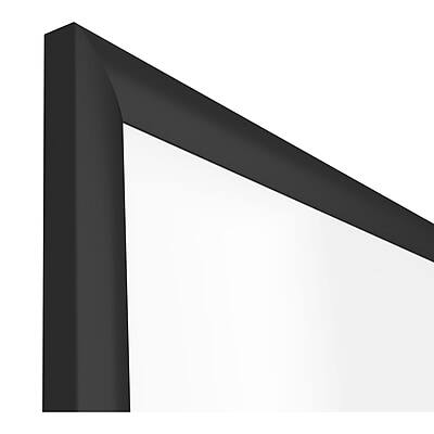 Alt View 3. TRU RED - Magnetic Porcelain Dry Erase Board, 4' x 3' - Black Frame.