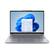 Front. Lenovo - ThinkBook 14 Gen 8 AI PC 14" Touch - Screen Laptop - Intel Ultra 7 with 16GB Memory - 512GB SSD - Arctic Grey.