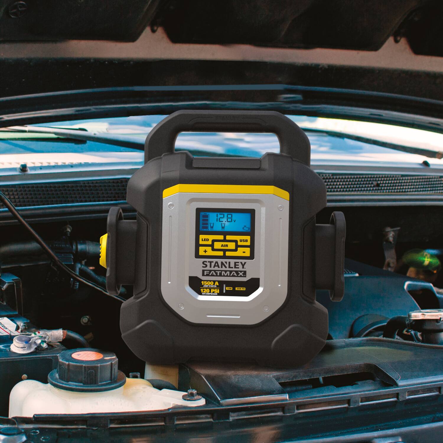 = 12.8. 8 V =V W W LEO + A  STANLEY FATMAX 1500 i - - -- 120 PSI