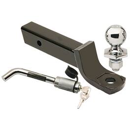 Reese Towpower - Reese Interlock Trailer Hitch Ball Mount Security Kit, 5000 Pounds Capacity - Black