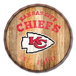 Fan Creations - Kansas City Chiefs 24'' Established Date Barrel Top - Multicolor