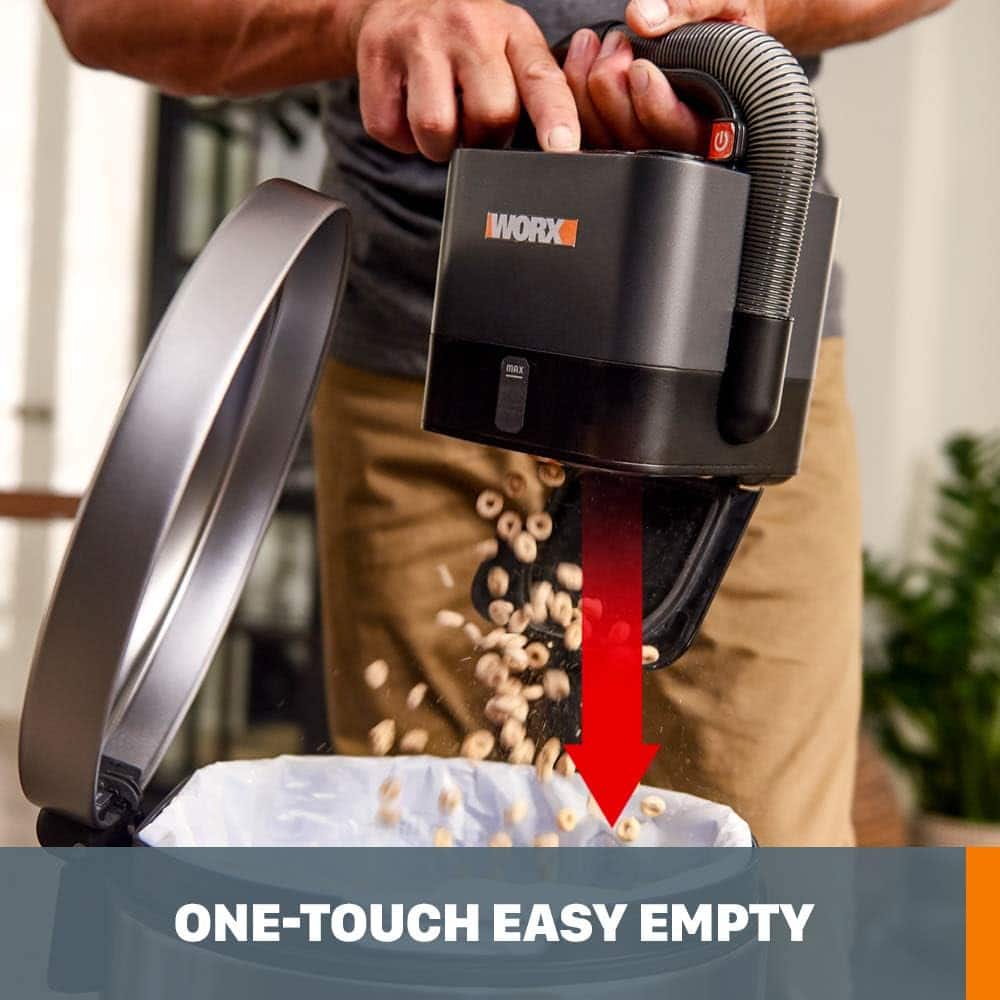 G WORX MAX ONE-TOUCH EASY EMPTY