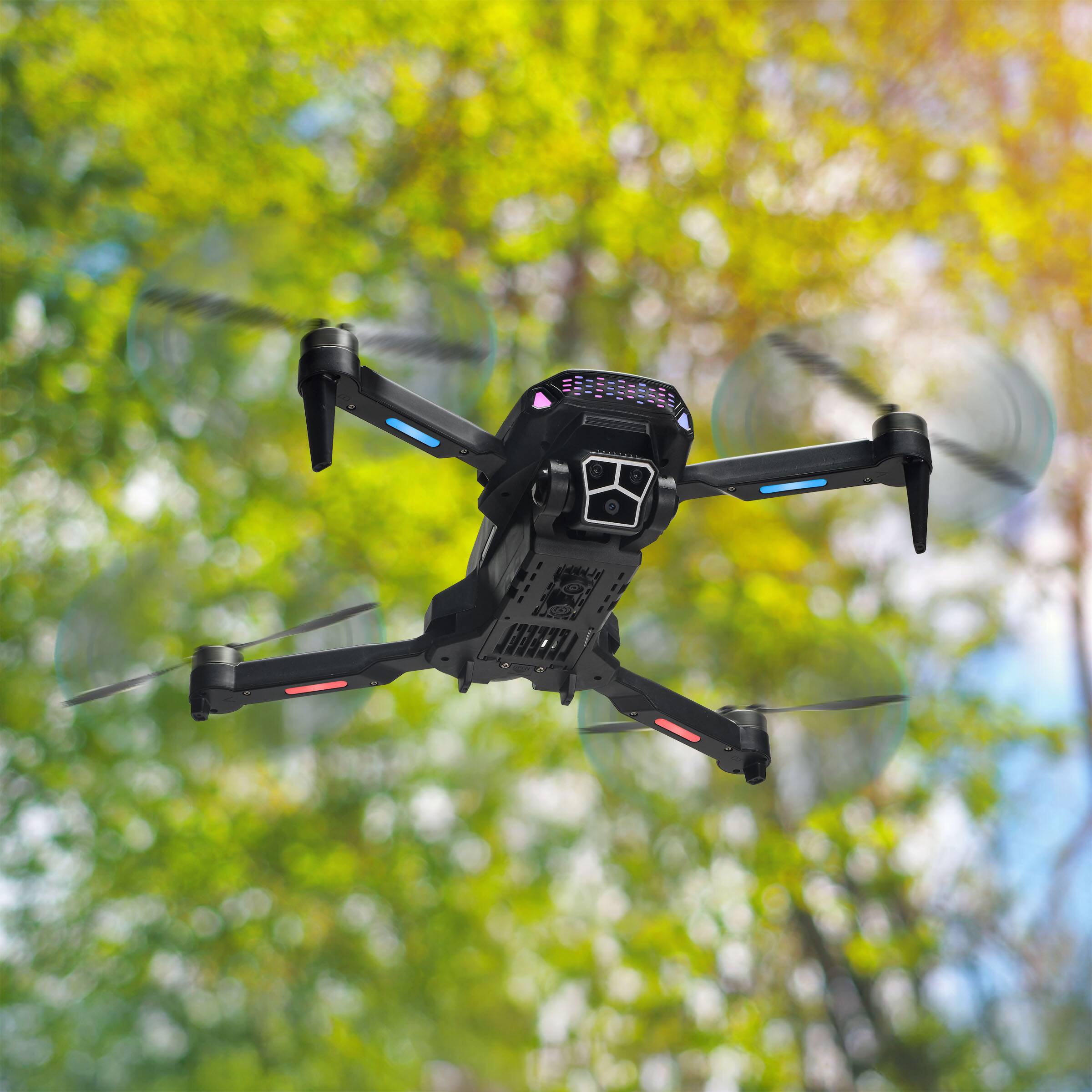 Alt View 5. Sky Rider - Sky Rider XG-34 Neith Foldable Brushless Drone with GPS and Wi-Fi Camera, DRWG534B.