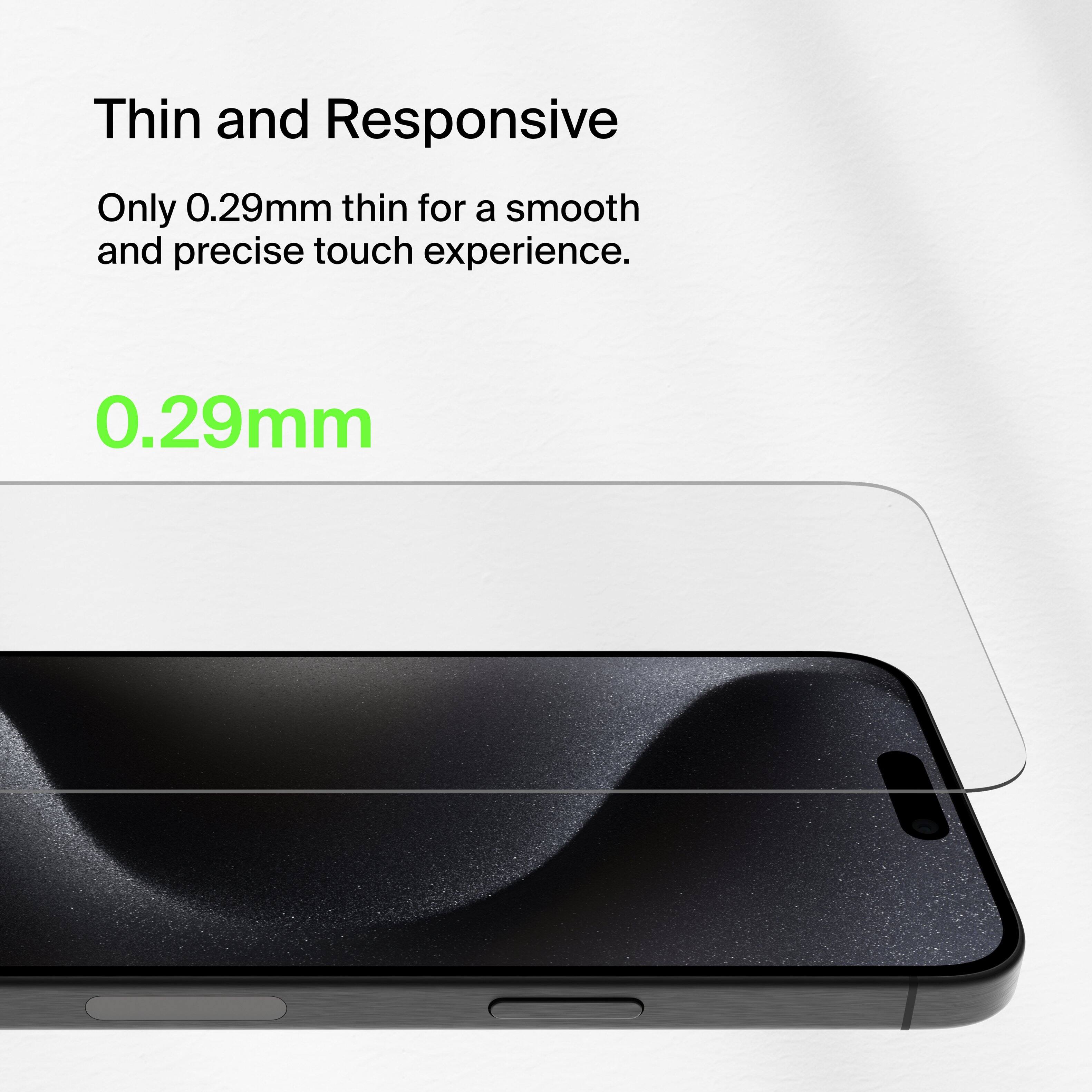 Thin and Responsive: Only 0.29mm thin for a smooth and precise touch experience.