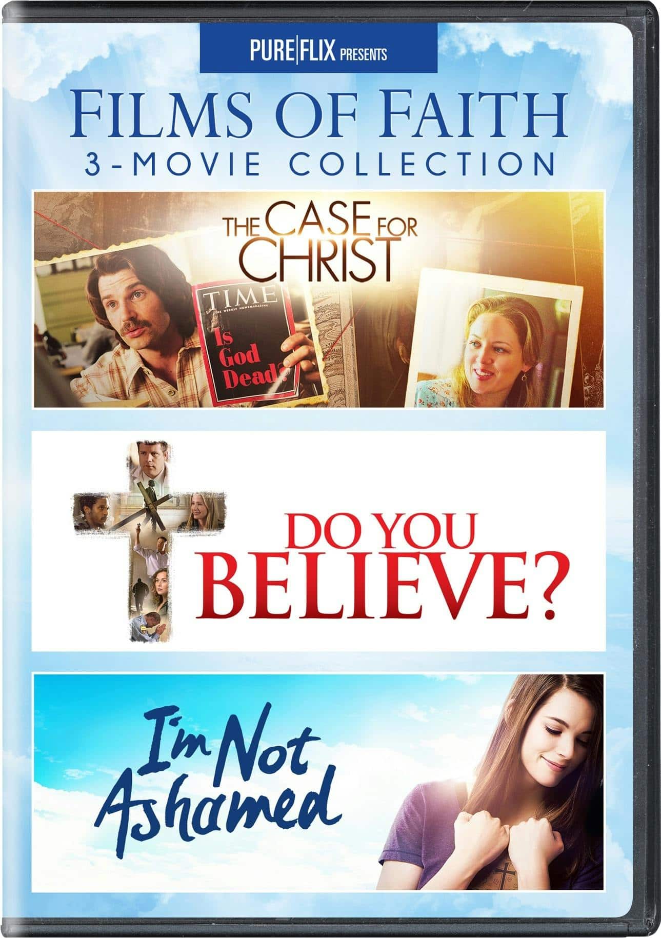 Front. Films of Faith 3-Movie Collection (2020) (DVD Triple Feature) [DVD].