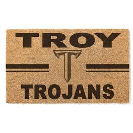 Jardine - Troy University Trojans 18" x 30" Team Logo Doormat - Brown