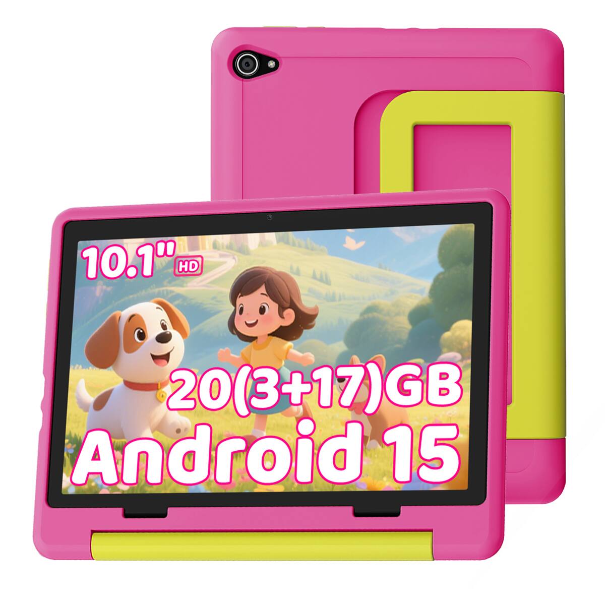 10.1" HD  
20(3+17)GB Android 15
