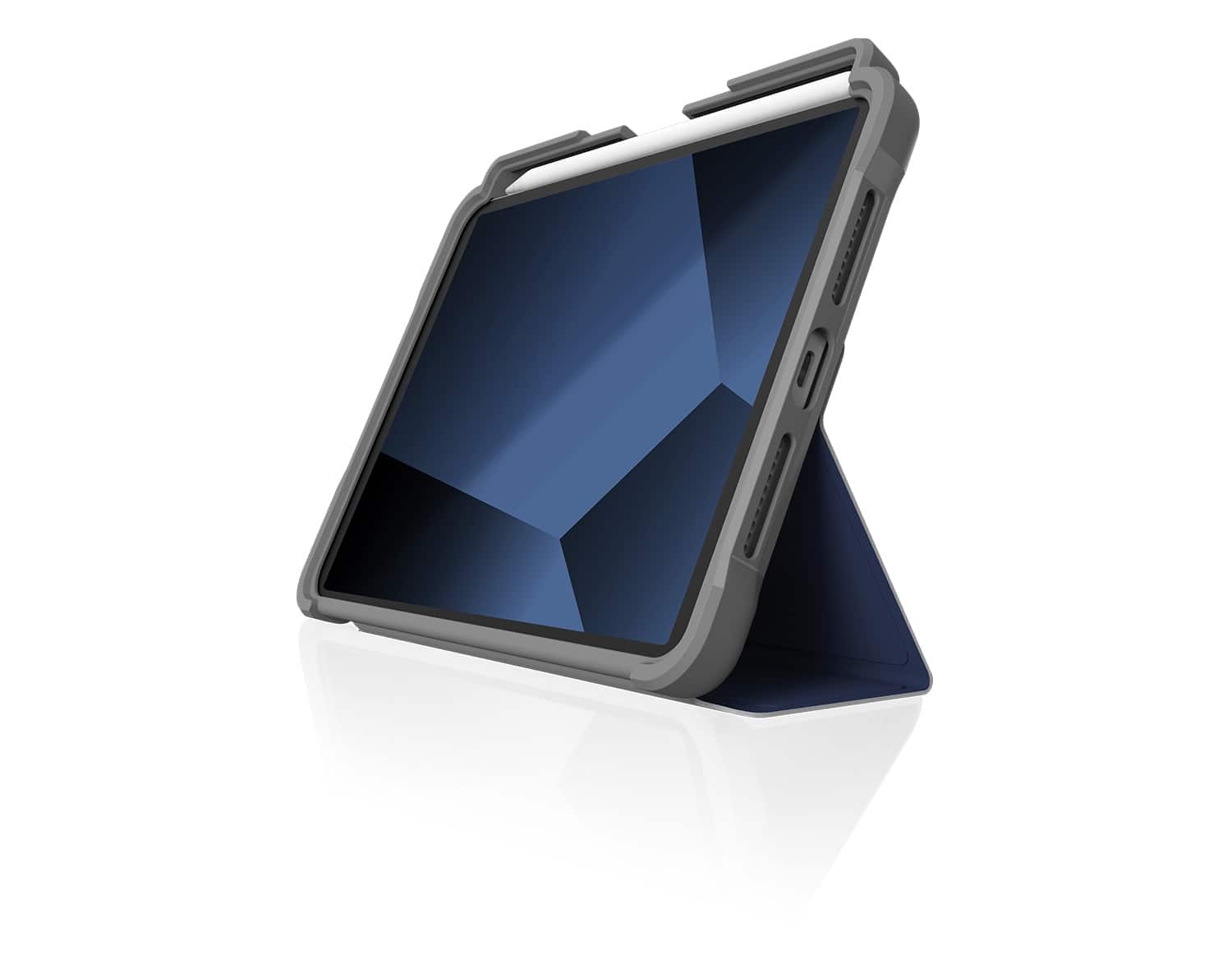 Alt View 11. STM - dux plus for iPad mini 6th gen - (STM-222-341GX-03) - Midnight Blue.