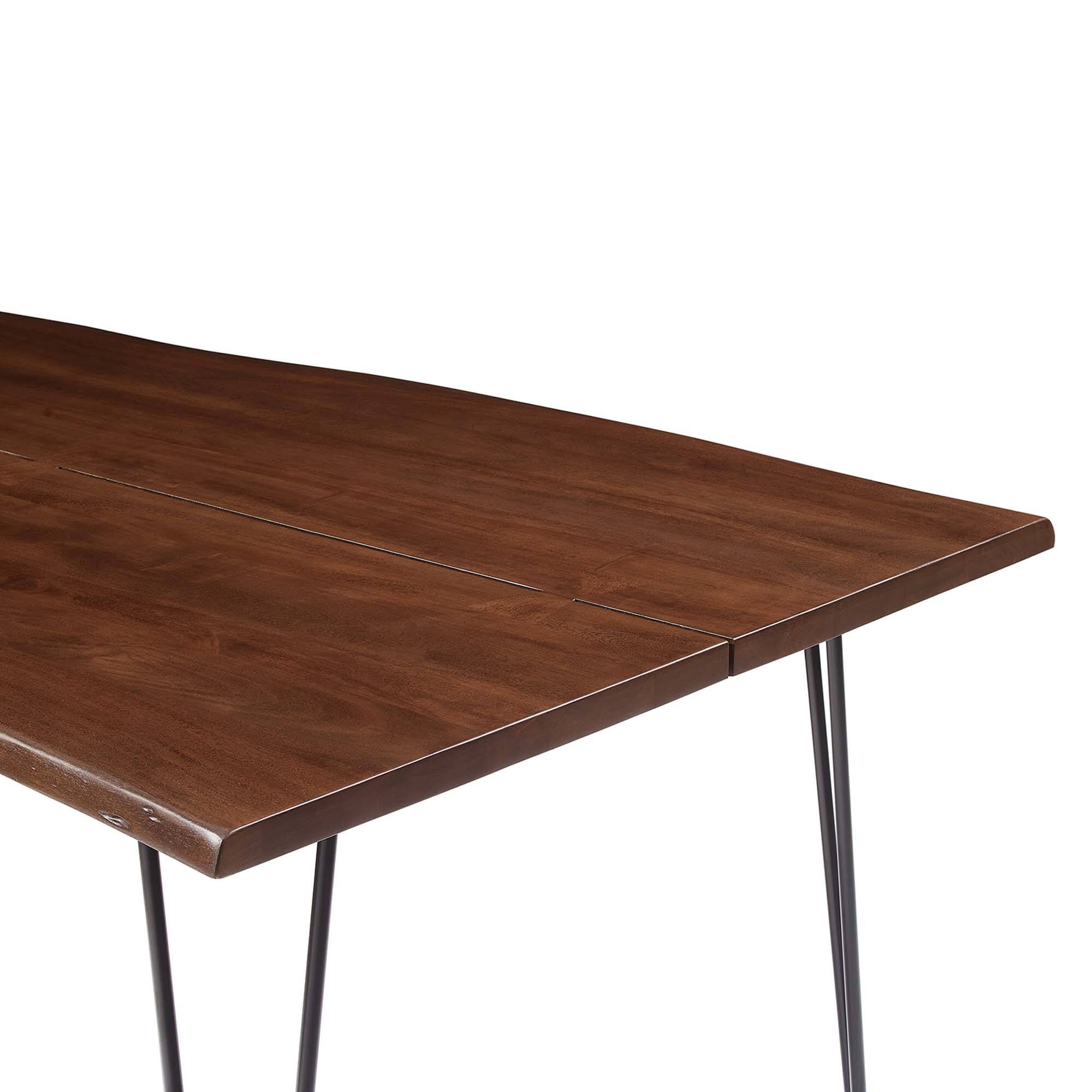 Alt View 5. Modway - Ardor 96" Live Edge Acacia Wood Acacia Wood Dining Table - Brown.