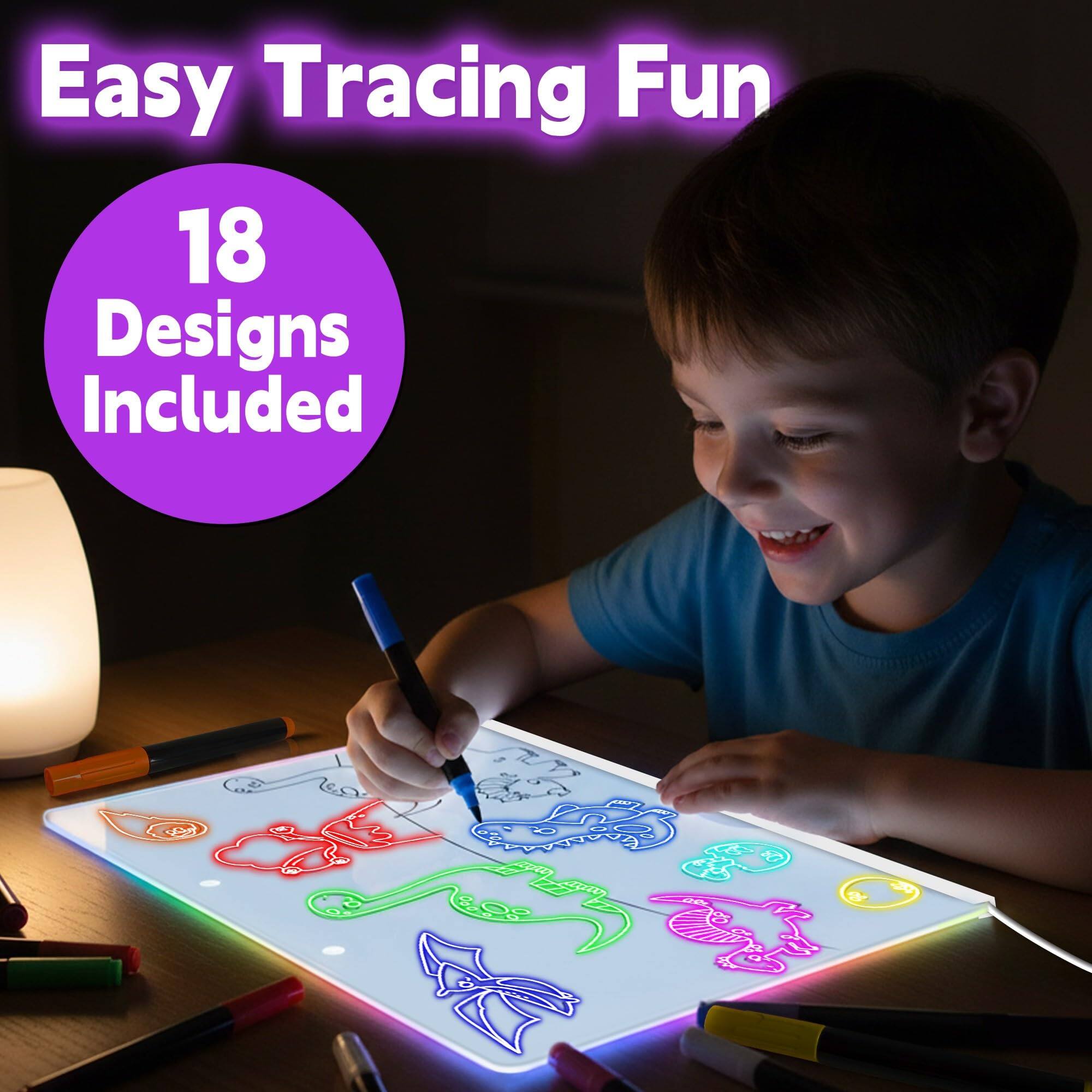 Easy Tracing Fun  
18 Designs Included