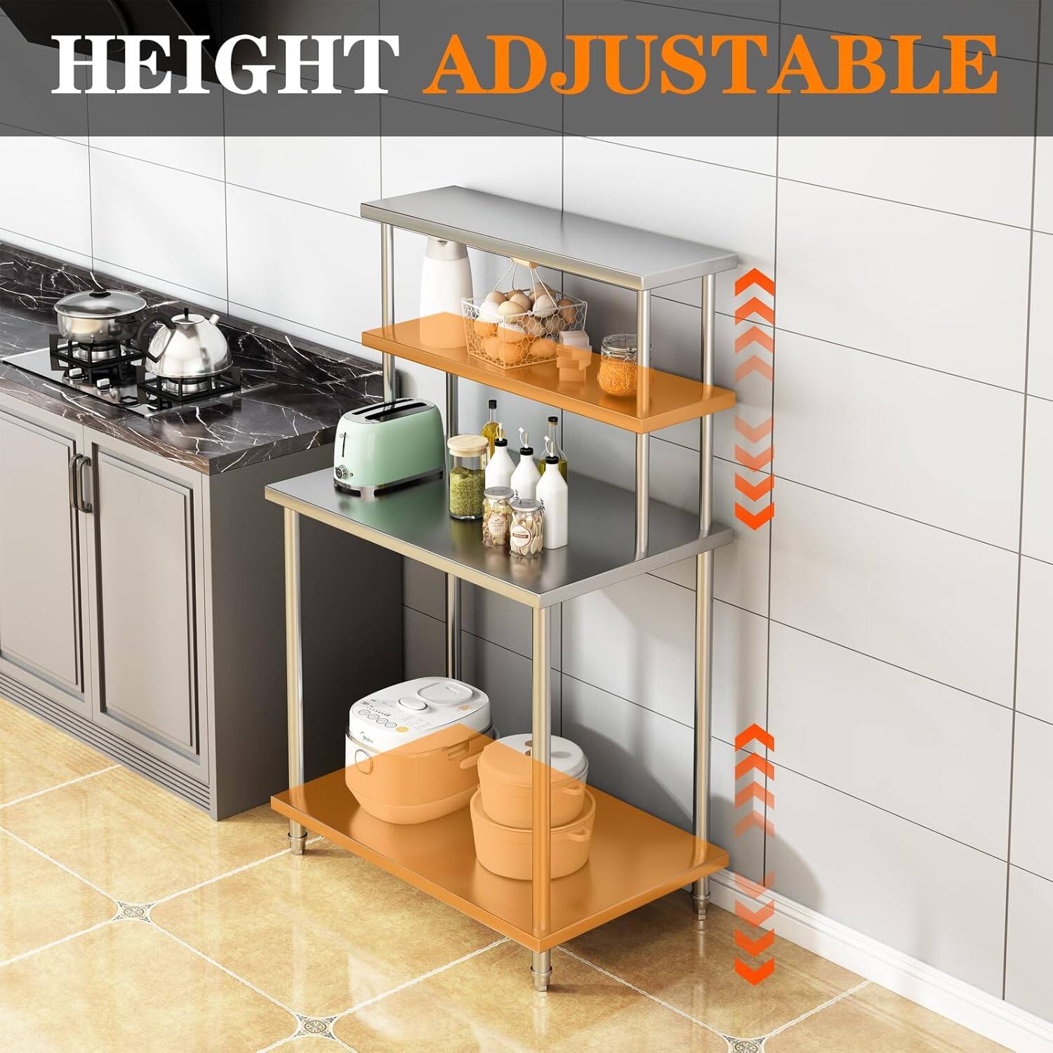HEIGHT ADJUSTABLE