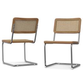 Simpli Home - Madalyn Dining Chair (Set of 2) Rattan - Natural