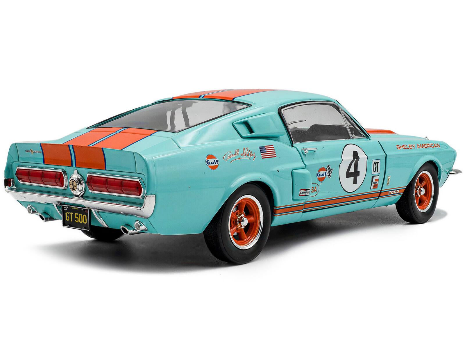 AEWE Caaell Mhlly Gulf Gulf at CHORPN SA 4 GT i SHELBY AMERICAN FORD GT 500