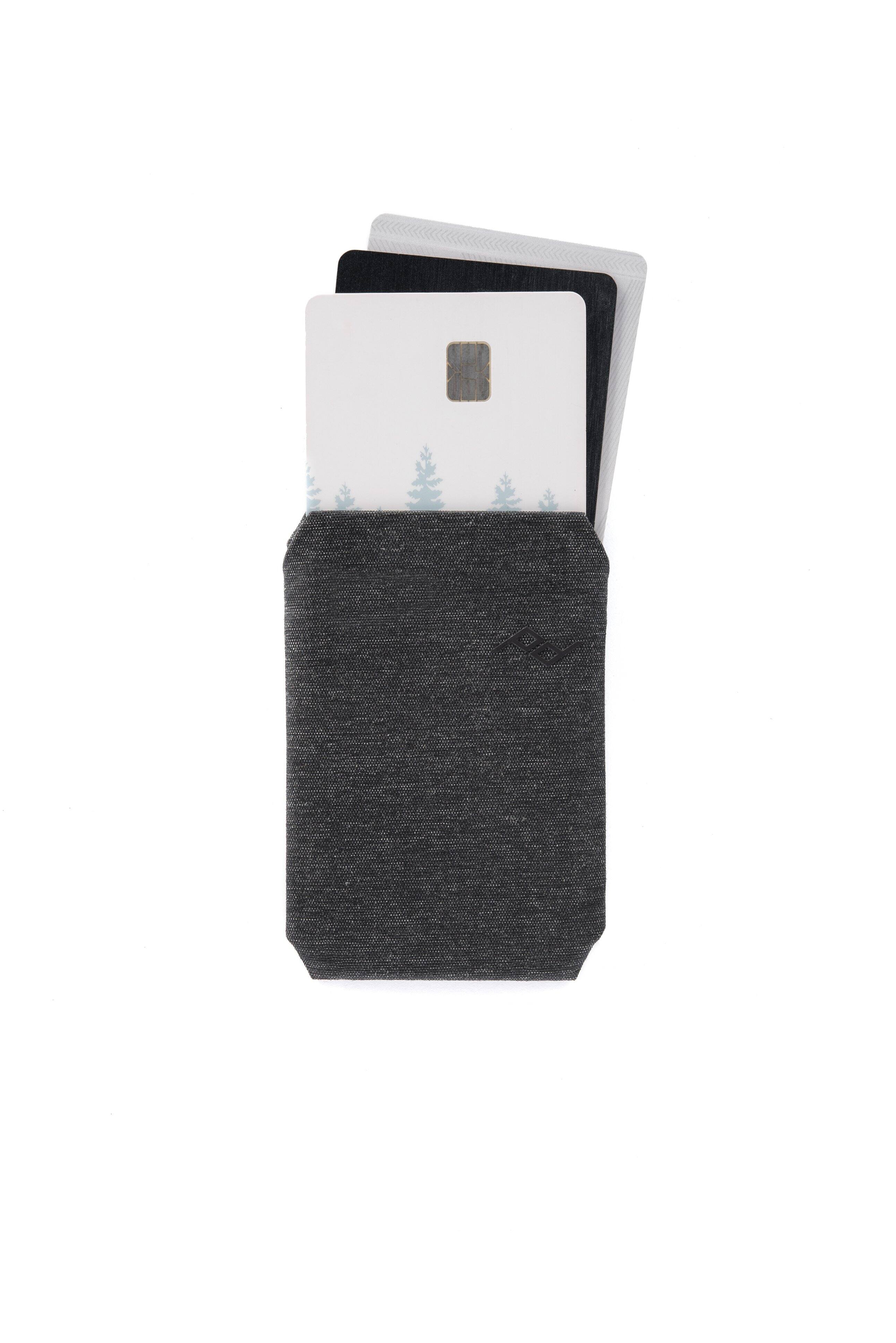 Left. Peak Design - Mobile Wallet Slim - Charcoal.