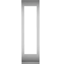 Monogram - 24” Wine Column Door Panel - Right - Stainless Steel - Front_Zoom