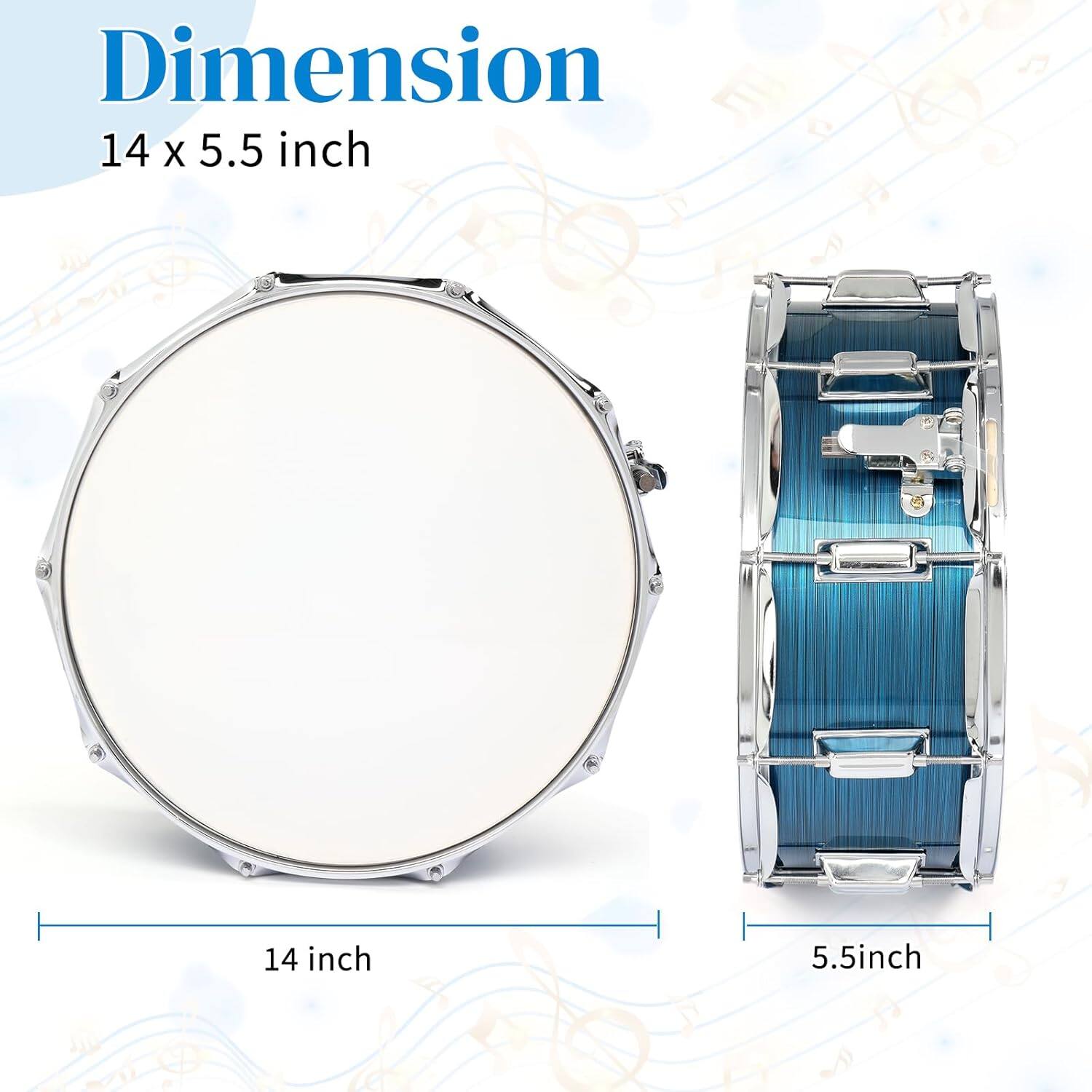 Dimension 14 x 5.5 inch  
14 inch  
5.5 inch