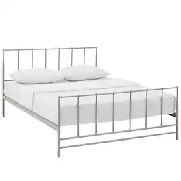 Modway - Estate Queen Bed - Gray