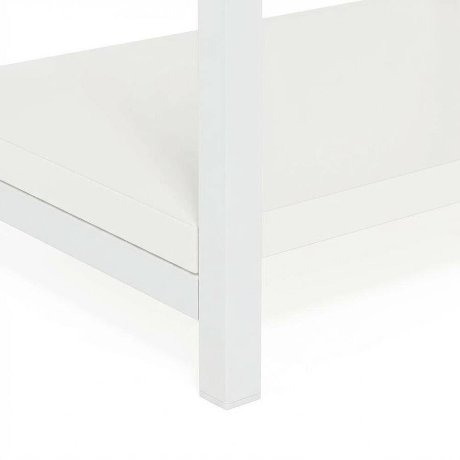 Table Frame Construction FurniFact metal frame end table with modern design and sturdy ...