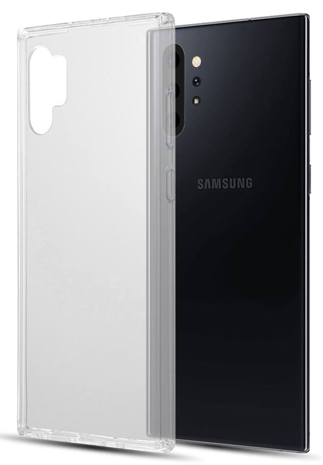 Alt View 8. Nakedcellphone - Clear Case for Samsung Galaxy Note 10 Plus - Clear.