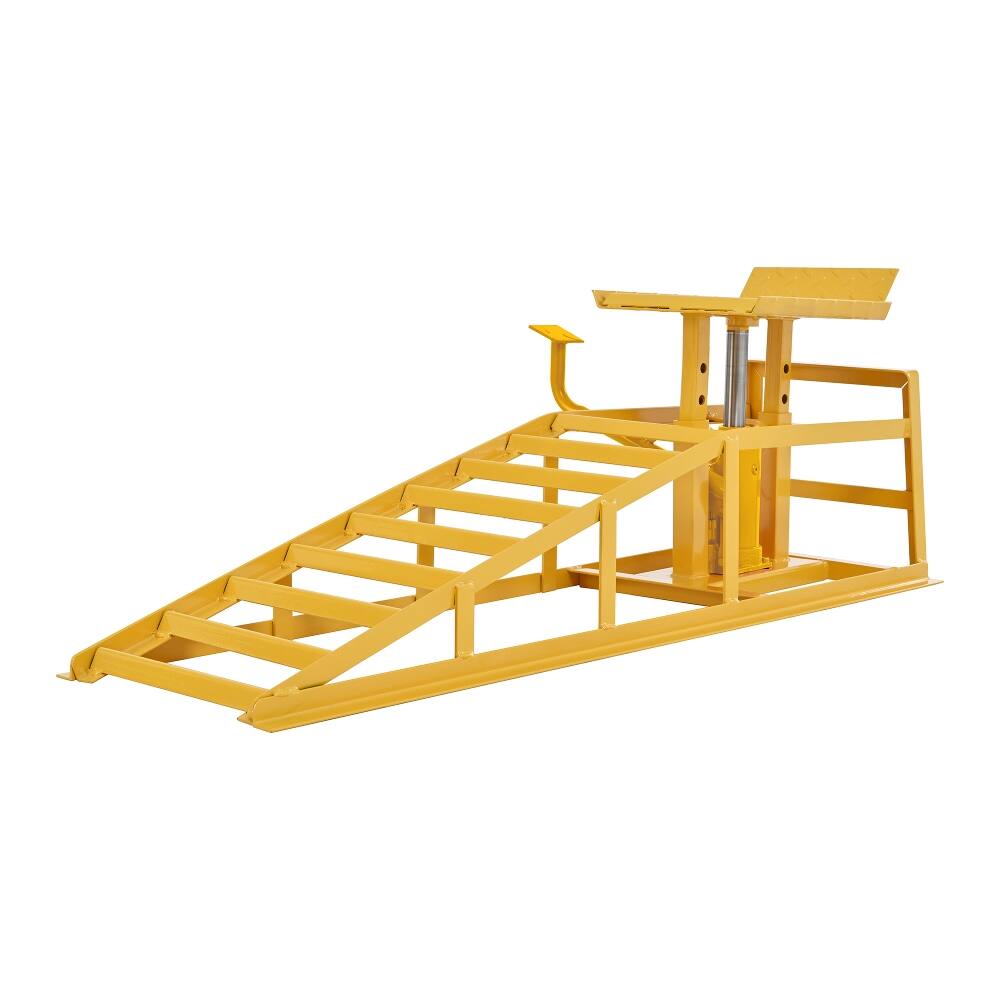 Alt View 9. Ropilly - Loheer 5 Ton Hydraulic Car Ramps with Pedal, Heavy Duty Truck Service Ramps 10000 lbs, Adjustable Auto Lift Ramps 2 Pack.