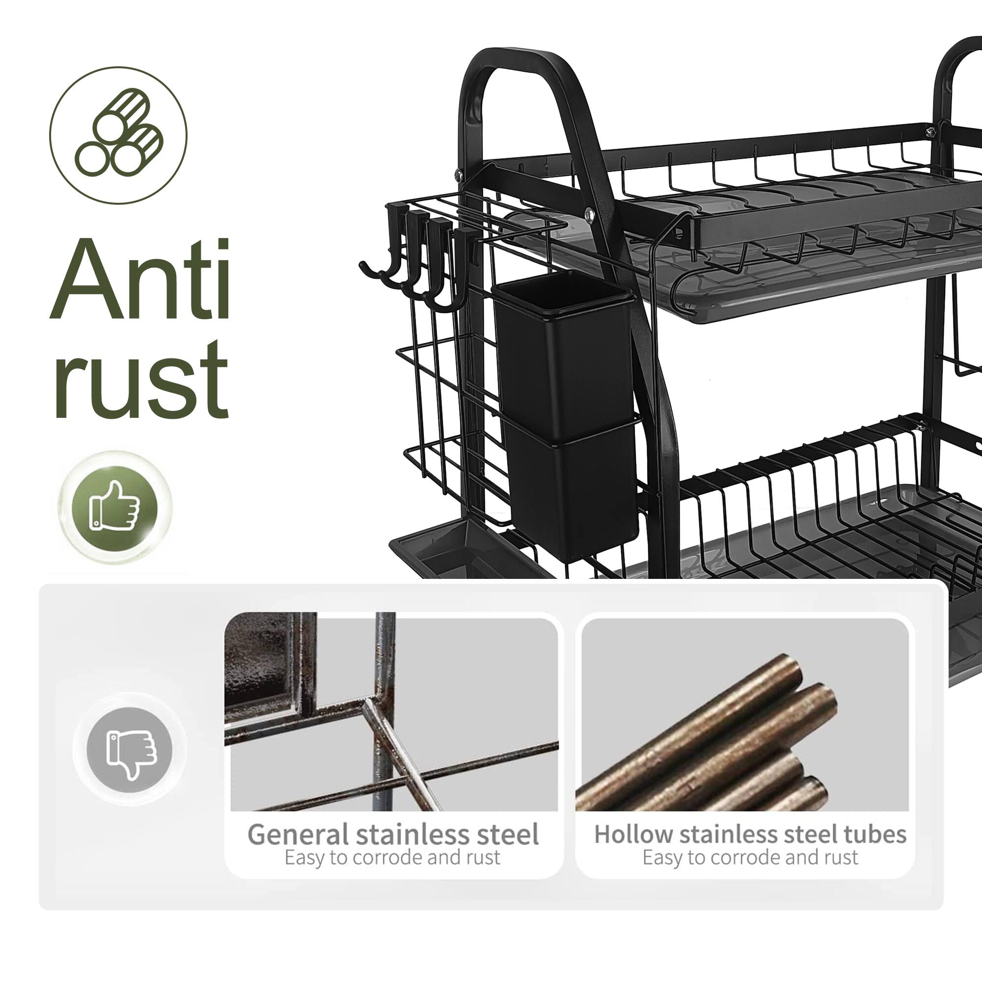 Anti rust

General stainless steel
Easy to corrode and rust

Hollow stainless steel tubes
Easy to corrode and rust