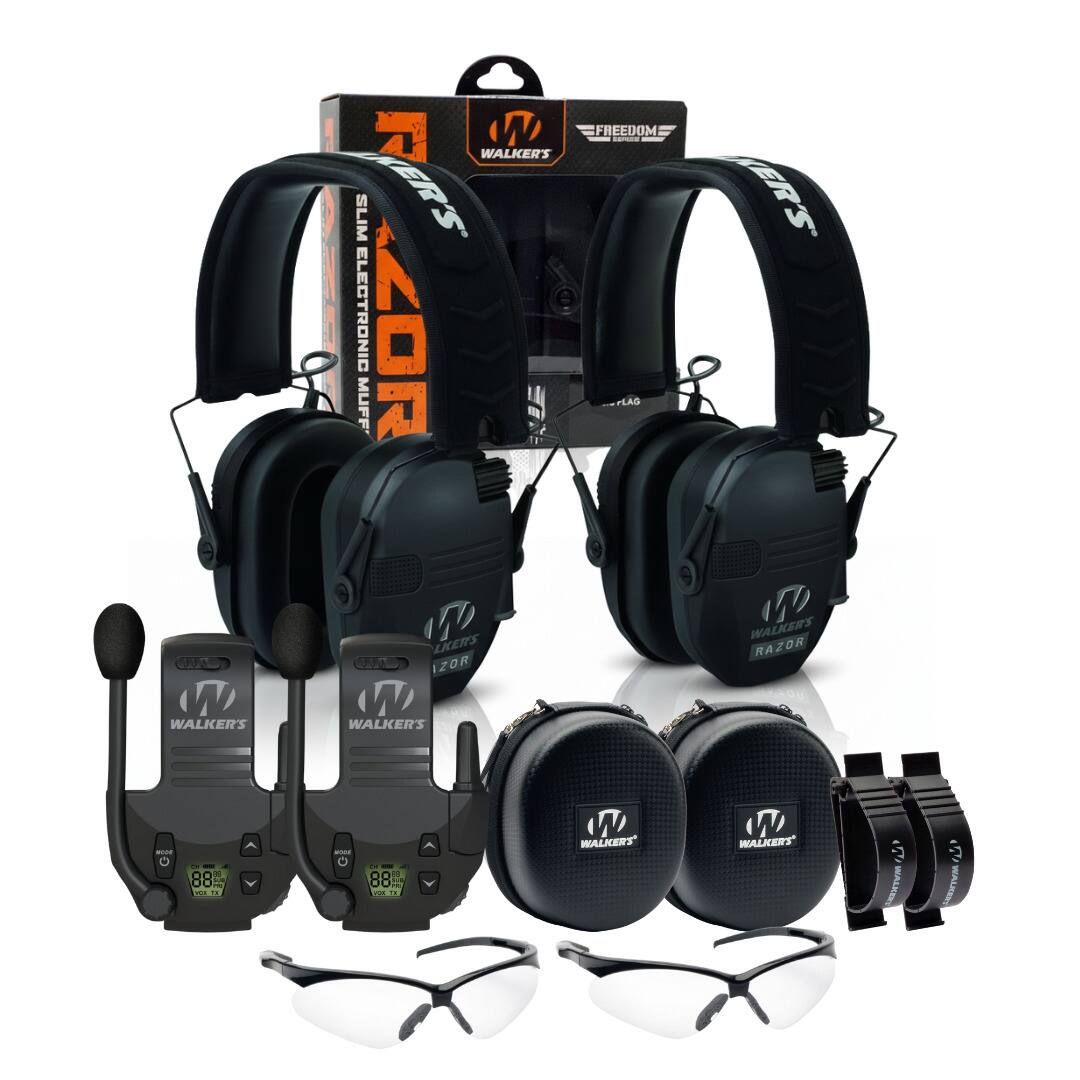WALKER'S SLIM EARS ELECTRONIC ZOR MUFF 1 FREEDOM  
W WALKER'S  
W WALKER'S RAZOR  
88 dB  
W WALKER'S  
W WALKER'S
