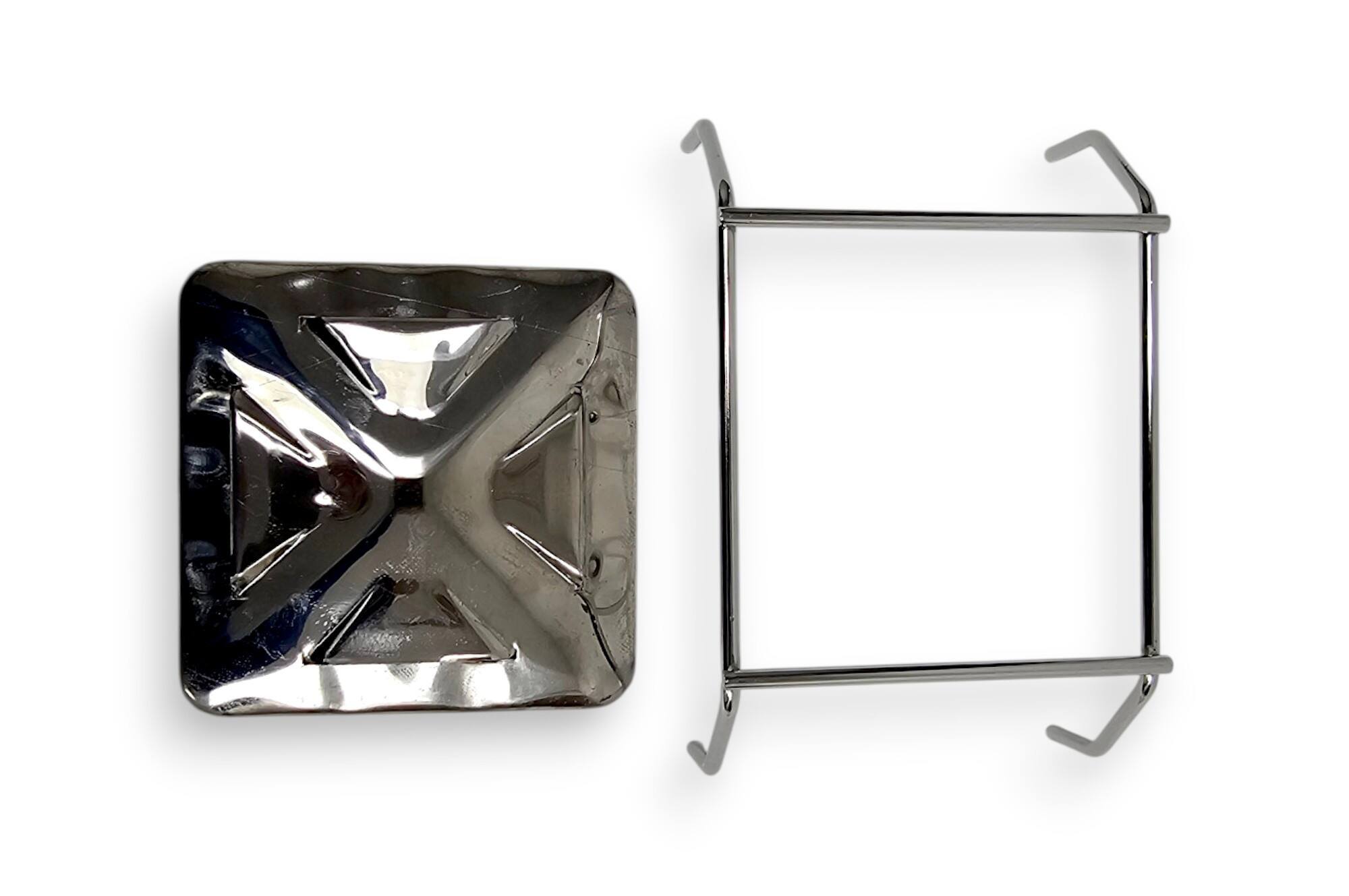 Alt View 1. Music City Metals - Music City Metals - MCM969226112 heat plate ss 6 x 6 Chb grates heat plates and angles.