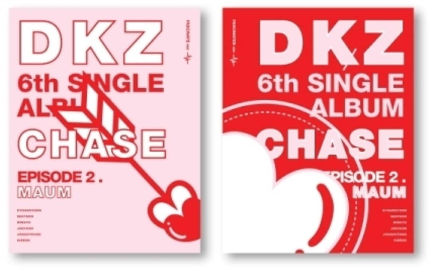 DKZ - Chase Episode 2. Maum - Random Cover - incl. 96pg Photobook, 2 Photocards, Postcard, 4-Cut - COMPACT DISCS [CD] price history on PriceWatchPro