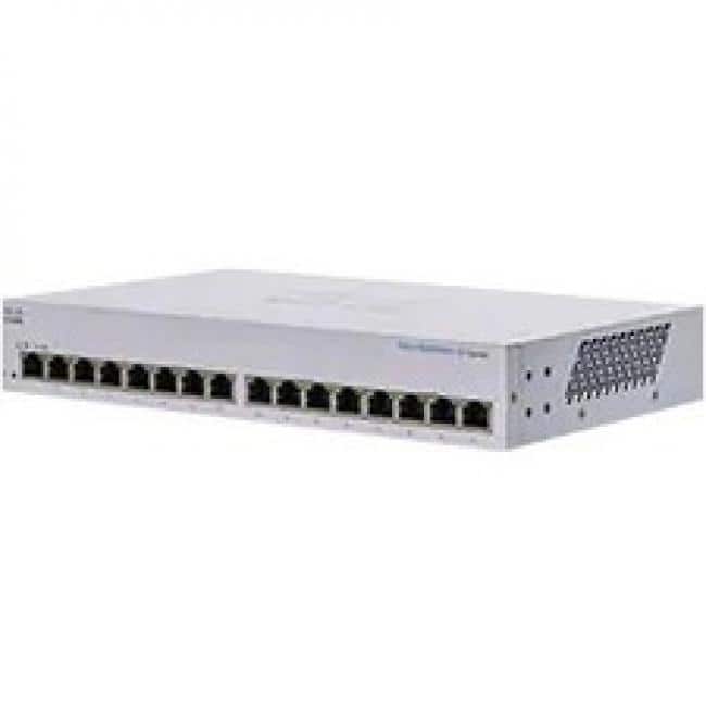 Cisco Consumer Products - Cisco 110 CBS110-16T-NA Ethernet Switch - 16 Ports - 2 Layer Supported - 11.53 W Power Consumption - Twisted Pair - Unknown price history on PriceWatchPro