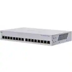 Front. Cisco Consumer Products - Cisco 110 CBS110-16T-NA Ethernet Switch - 16 Ports - 2 Layer Supported - 11.53 W Power Consumption - Twisted Pair - Unknown.