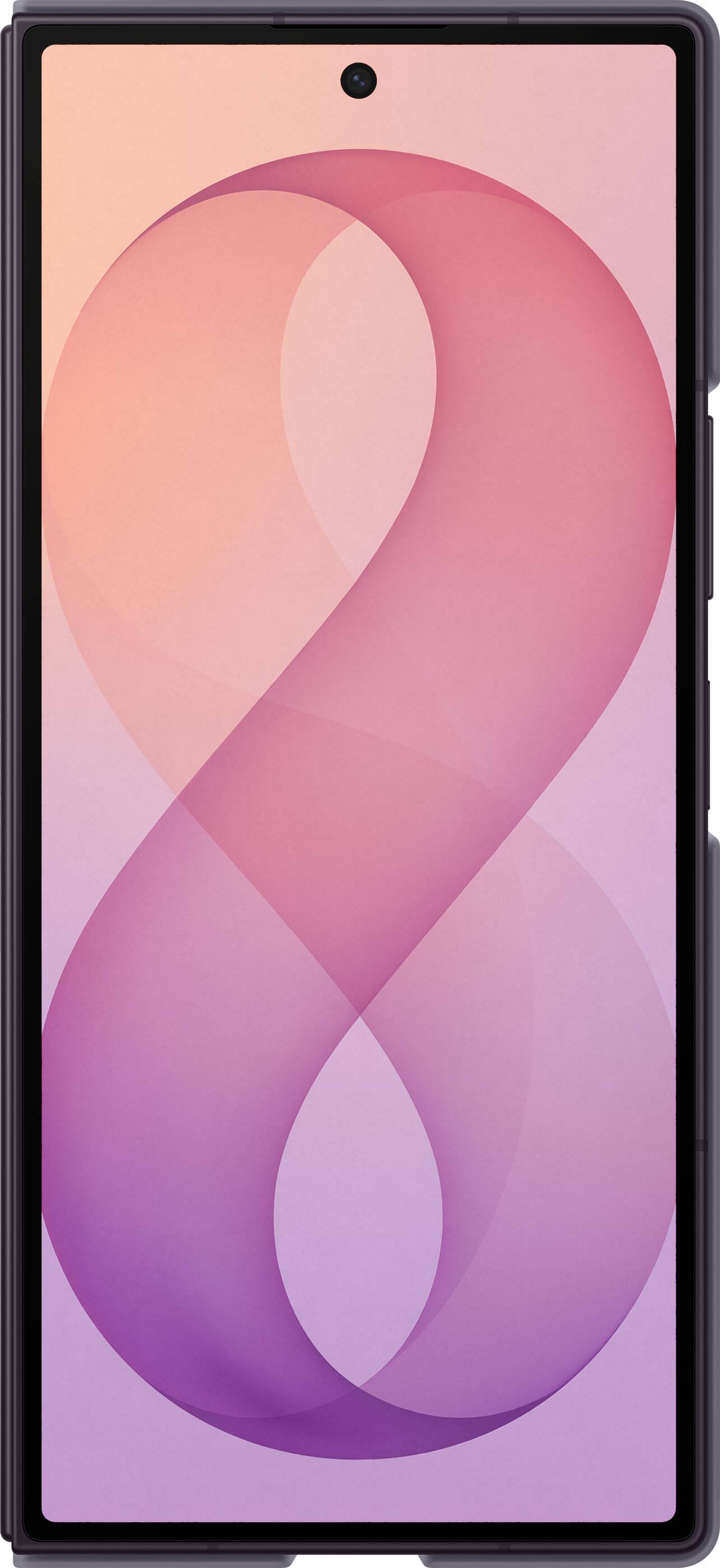 Alt View 1. Samsung - Galaxy Z Fold8 Ultra Silicone Magnet Case - Violet Shadow.