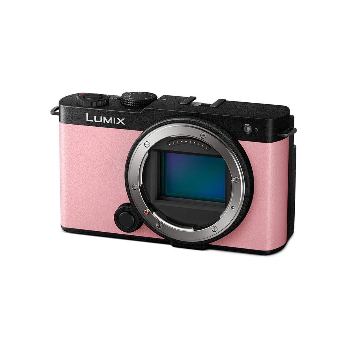 Alt View 6. Panasonic - Panasonic LUMIX S9 Mirrorless Camera, Pink, with Included Value.