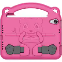 SaharaCase - Teddy Bear KidProof Case for Apple iPad mini (A17 Pro) and Apple iPad mini (6th Generation 2021) - Pink - Front_Zoom