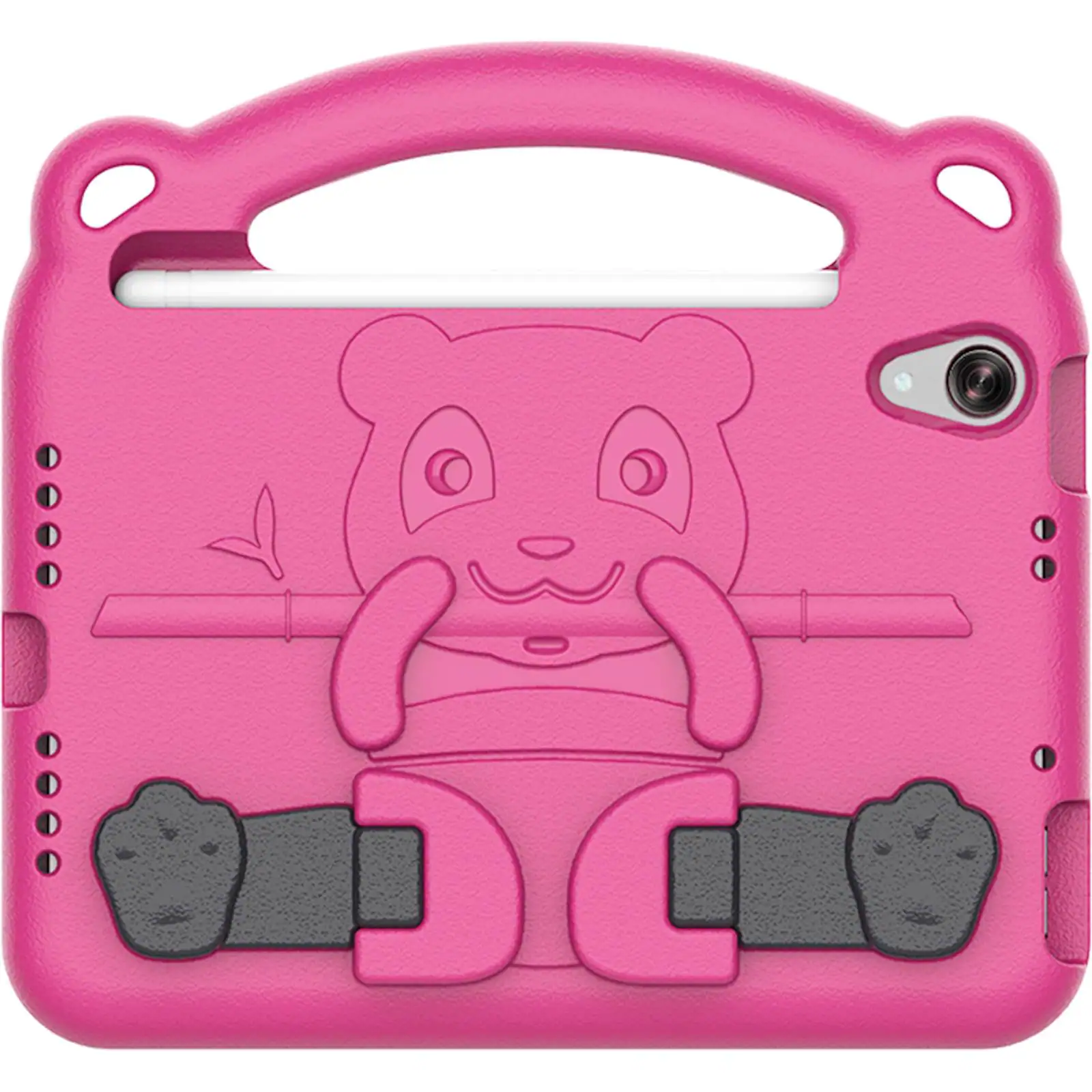 SaharaCase - Teddy Bear KidProof Case for Apple iPad mini (A17 Pro) and Apple iPad mini (6th Generation 2021) - Pink