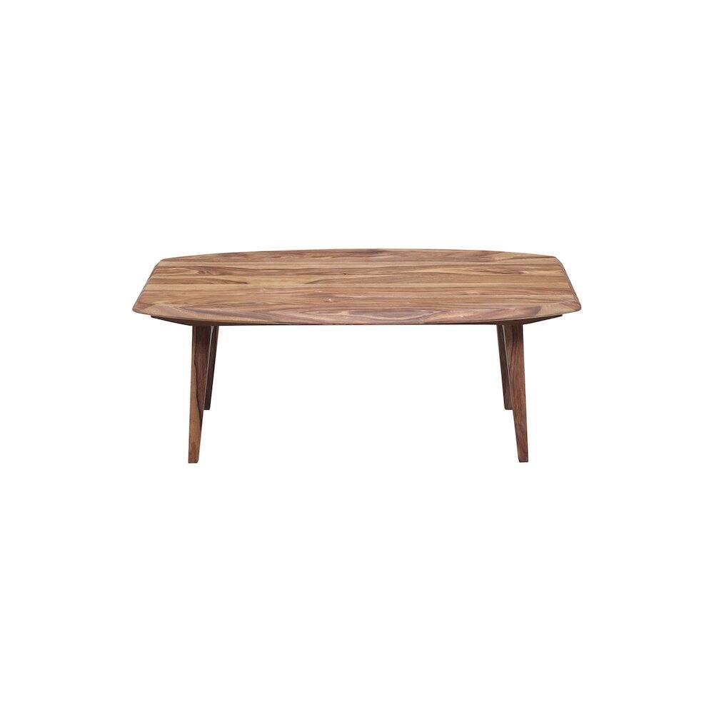 Alt View 1. Porter Designs - Fusion Solid Sheesham Wood Coffee Table - Natural.