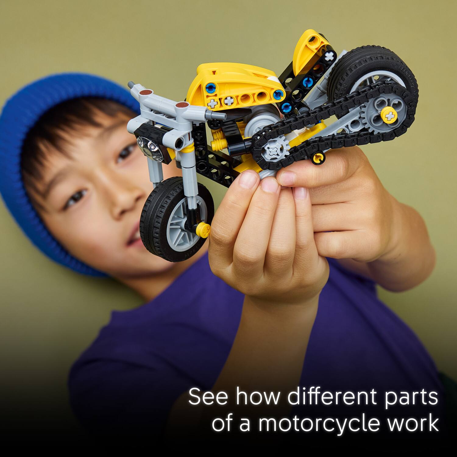 See how different parts of a motorcycle work