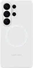 Front. Samsung - Galaxy S26 Ultra Silicone Magnet Case - White.