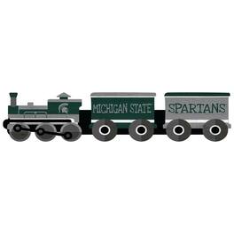 Fan Creations - Michigan State Spartans 6'' x 24'' Train Cutout Sign - Multicolor