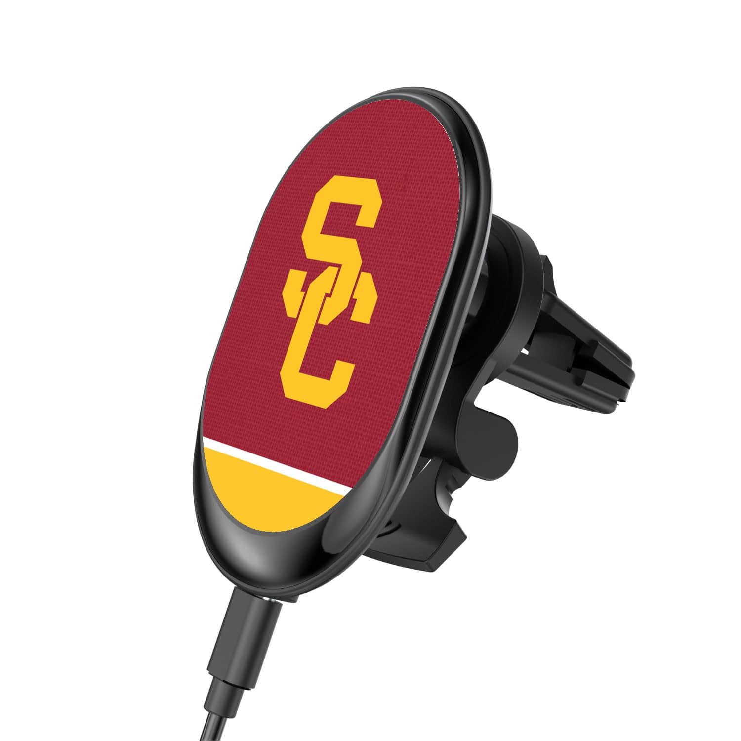 Keyscaper - USC Trojans Wireless Magnetic Car Charger - Multicolor