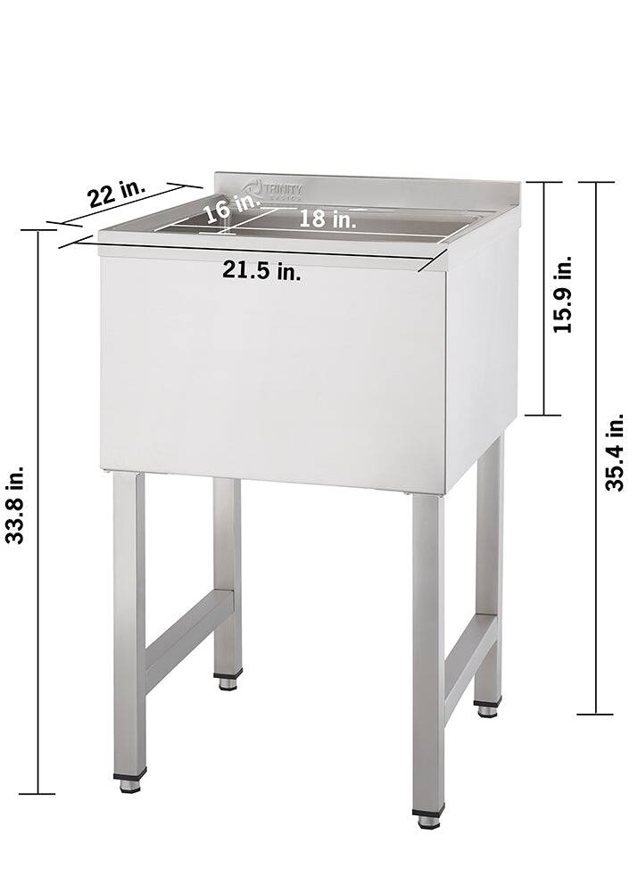 22 in.  
TRINITY 16 in. 18 in. 21.5 in.  
15.9 in.  
33.8 in.  
35.4 in.