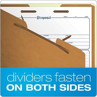 Proposal  
Page 1 of pages  
[Name]  
[Address]  
[Phone]  

dividers fasten ON BOTH SIDES