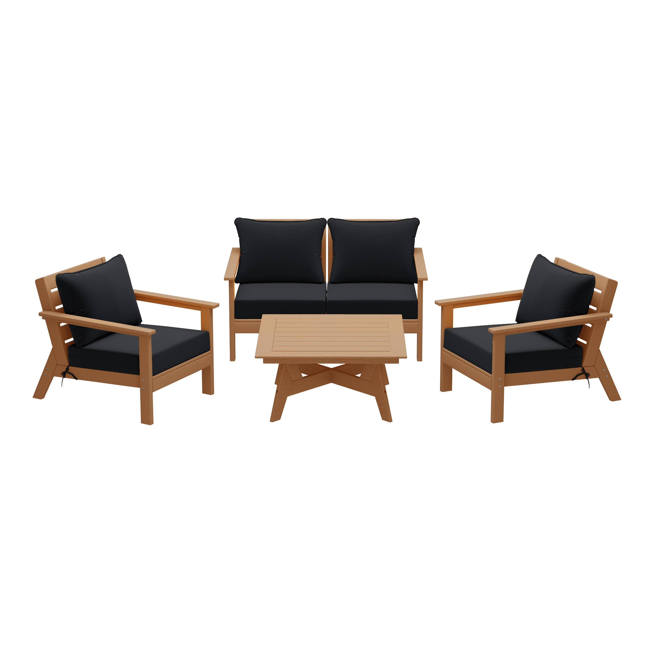 Teak/Black
