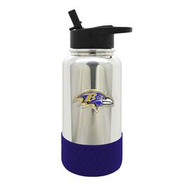 Great American Products - Baltimore Ravens 32oz. Team Color Chrome Hydration Bottle - Multicolor