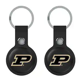 Keyscaper - Purdue Boilermakers Two-Pack AirTag Holders - No Size - Black
