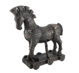 Veronese Design - Ancient Greek Bronzed Trojan Horse Statue - Bronze
